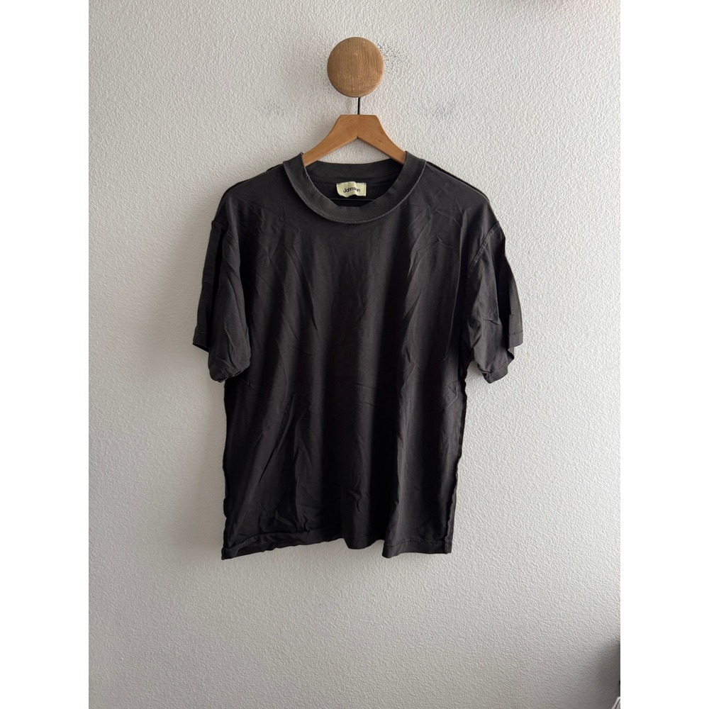 Johnson Cotton Inside Out Seam Distressed Tshirt Size Small Made in Turkey